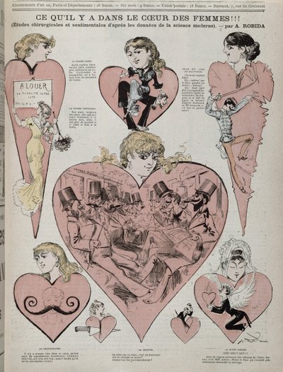 What Goes on in the Heart of Women by Albert Robida